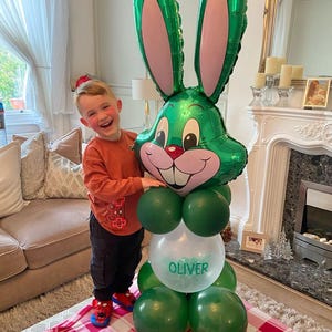 Easter Bunny Balloons - Pop Me Balloon - Easter Gift