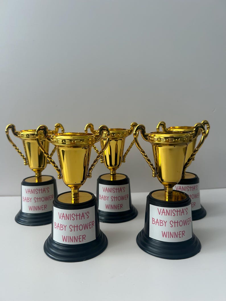 Mini Personalised Trophy - Etsy UK
