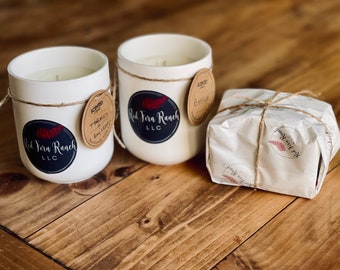 Elegant and Luxurious Soy Wax Candles  Hand-crafted & Hand-poured