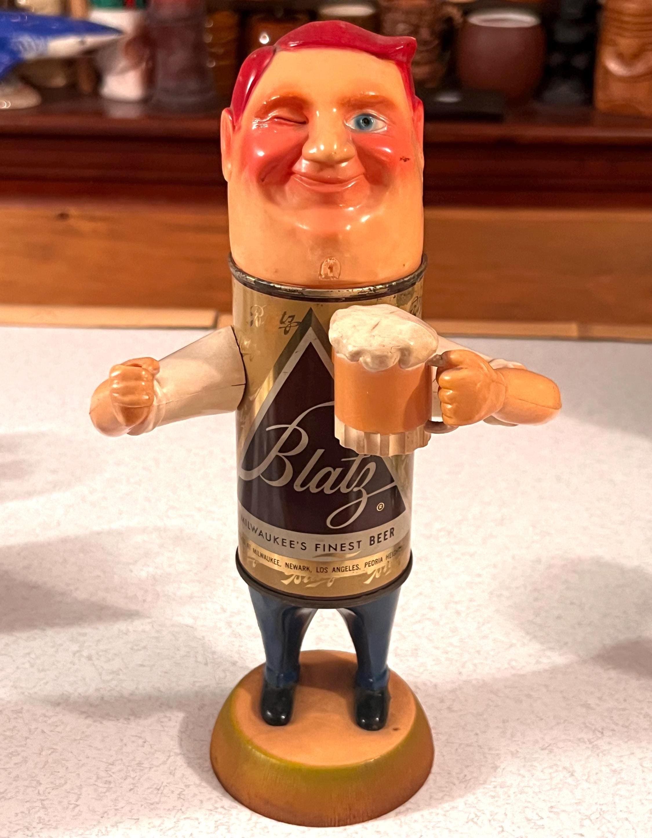 【動作品】Blatz Beer 50s ヴィンテージライト　希少品 LATE-1950S/EARLY-60S BLATZ BEER LIGHT-UP SIGN - Automobilia