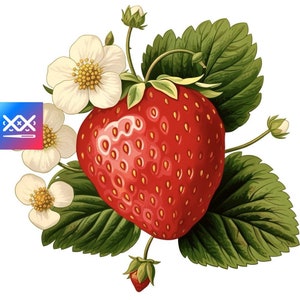 Strawberries berries Cross Stitch Saga Digital Pattern, PDF, XSD.