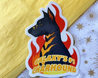 Ember the Charhound Vinyl Star Wars Sticker