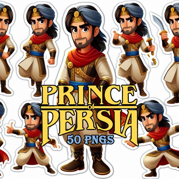 Prince of Persia Png Bundle | Prince Png | Instant Download | Digital Download | Transparent background