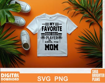 Disc Golf 2 SVG a tema, grafica sportiva, file di taglio silhouette, download immediato