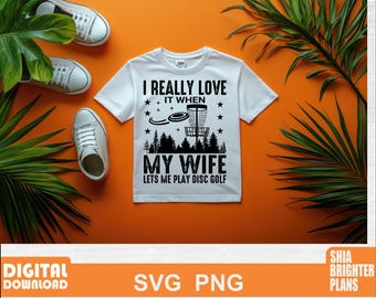 Disc Golf Themed SVG, Sporty Graphics, Silhouette Cutting File, Instant Download