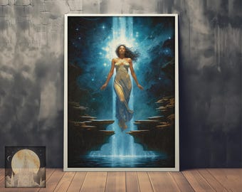 Transcended Soul - Dark Fantasy Wall Art - Medieval Fantasy Poster/Print