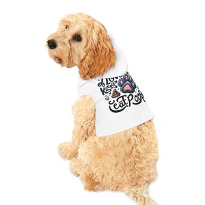 I love Kisses and Eat Poop, Cute Pet Hoodie, Funny Dog Sweatshirt, Puppy Gift, Adorable Furry Friend Outfit, Pet Fashion for Dog Lovers