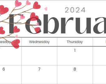 February 2024: Gnome Theme Calendar