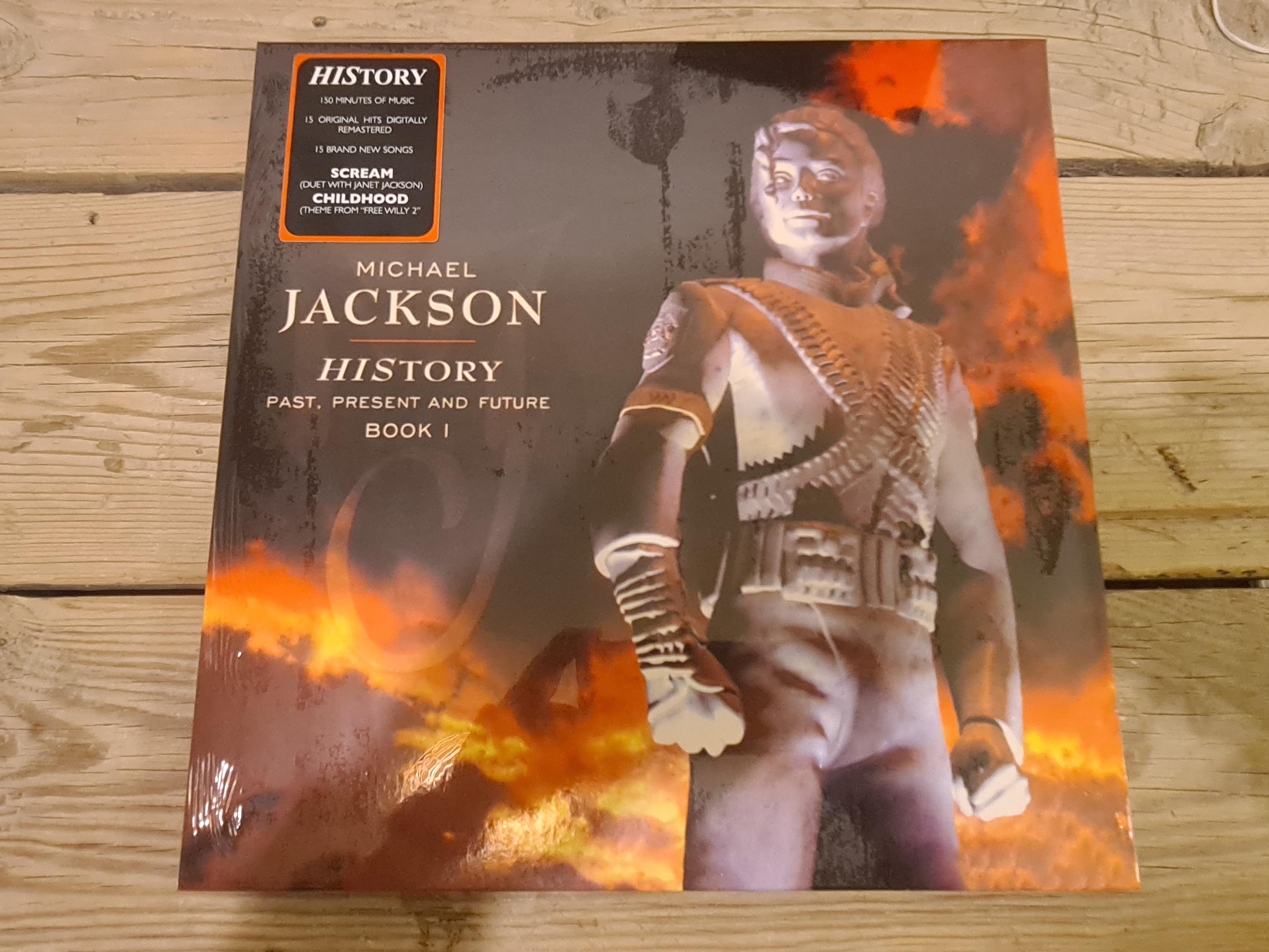 Michael Jackson HIStory 3枚組レコード3LPフォトブック