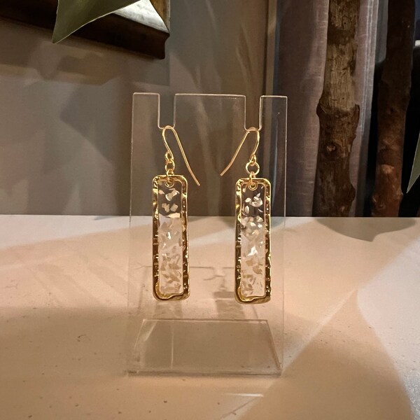 Boutique Gold Confetti Earrings