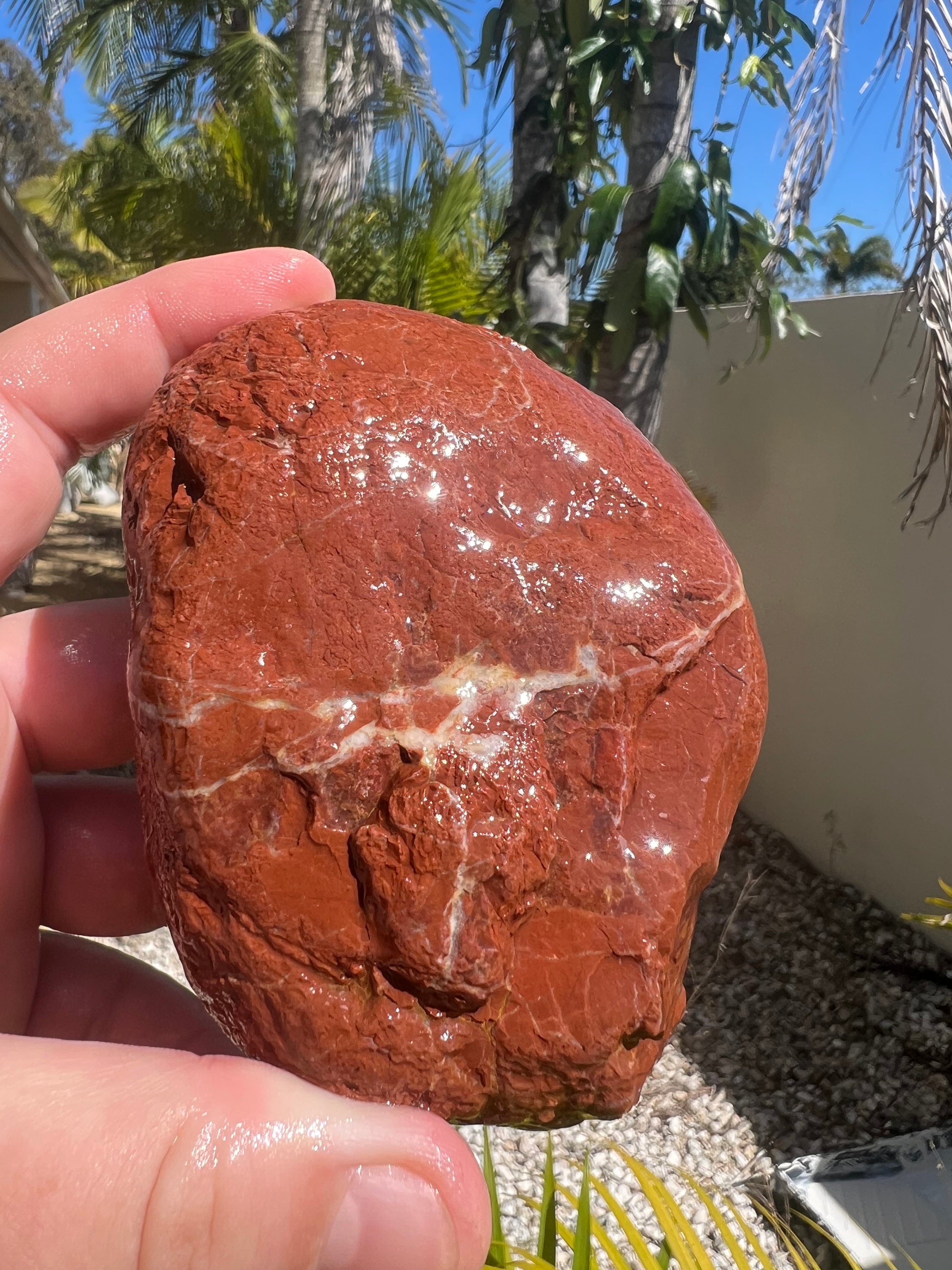 Australian Rough Jasper Quartz Chunk 940 Grams Natural Raw