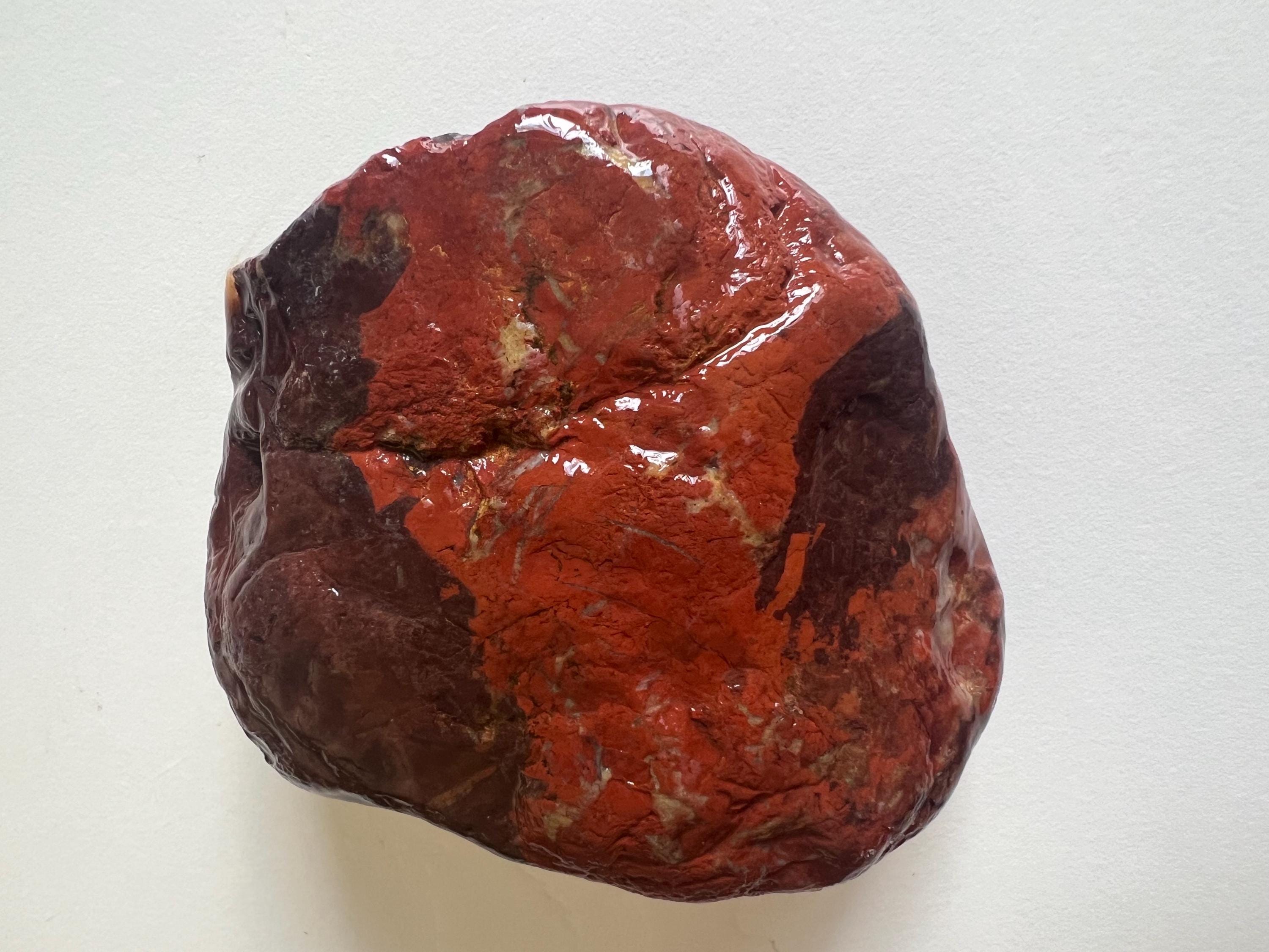 Australian Rough Brecciated Quartz Red Jasper Chalcedony 400 Grams