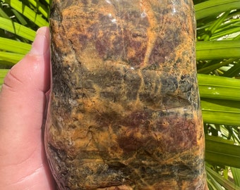 Masso di calcedonio australiano grezzo a bande 2600 grammi Rocce da collezione di campioni di agata naturale Rocce di calcedonio traslucide Rocce da taglio