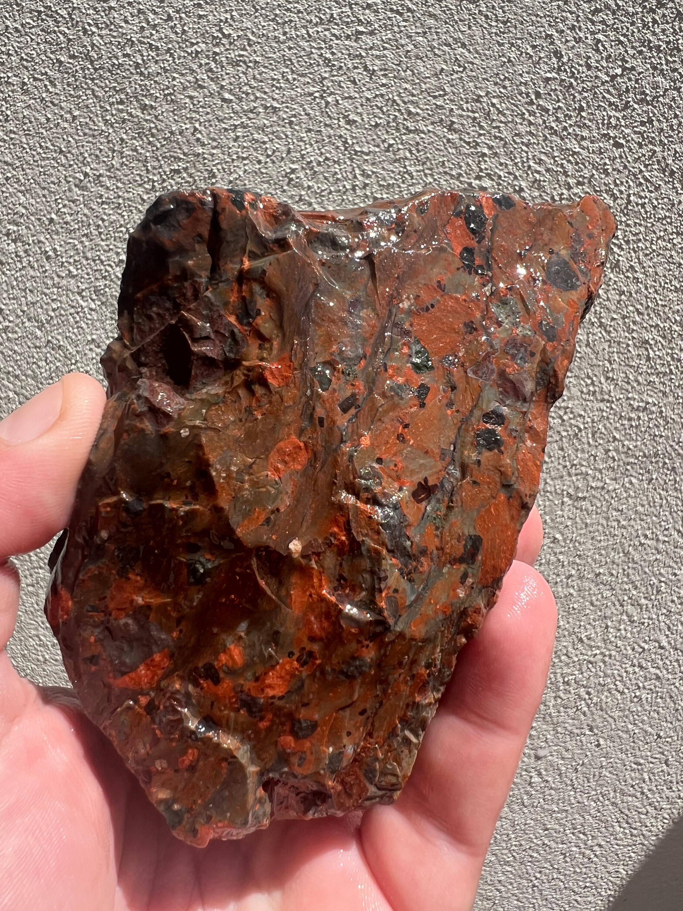 Australian Rough Chalcedony Breccia Chunk 800 Grams Rhyolite