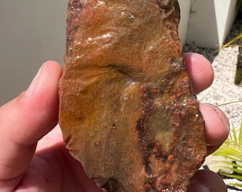 オーストラリア産 ラフ ライオライト 角礫岩 チャンク 218 グラム