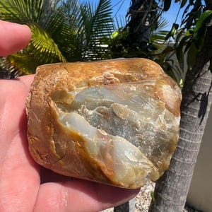 Ágata australiana en bruto, trozo de 870 gramos, ágata natural en bruto, calcedonia translúcida, colección de muestras, rocas, calcedonia transparente