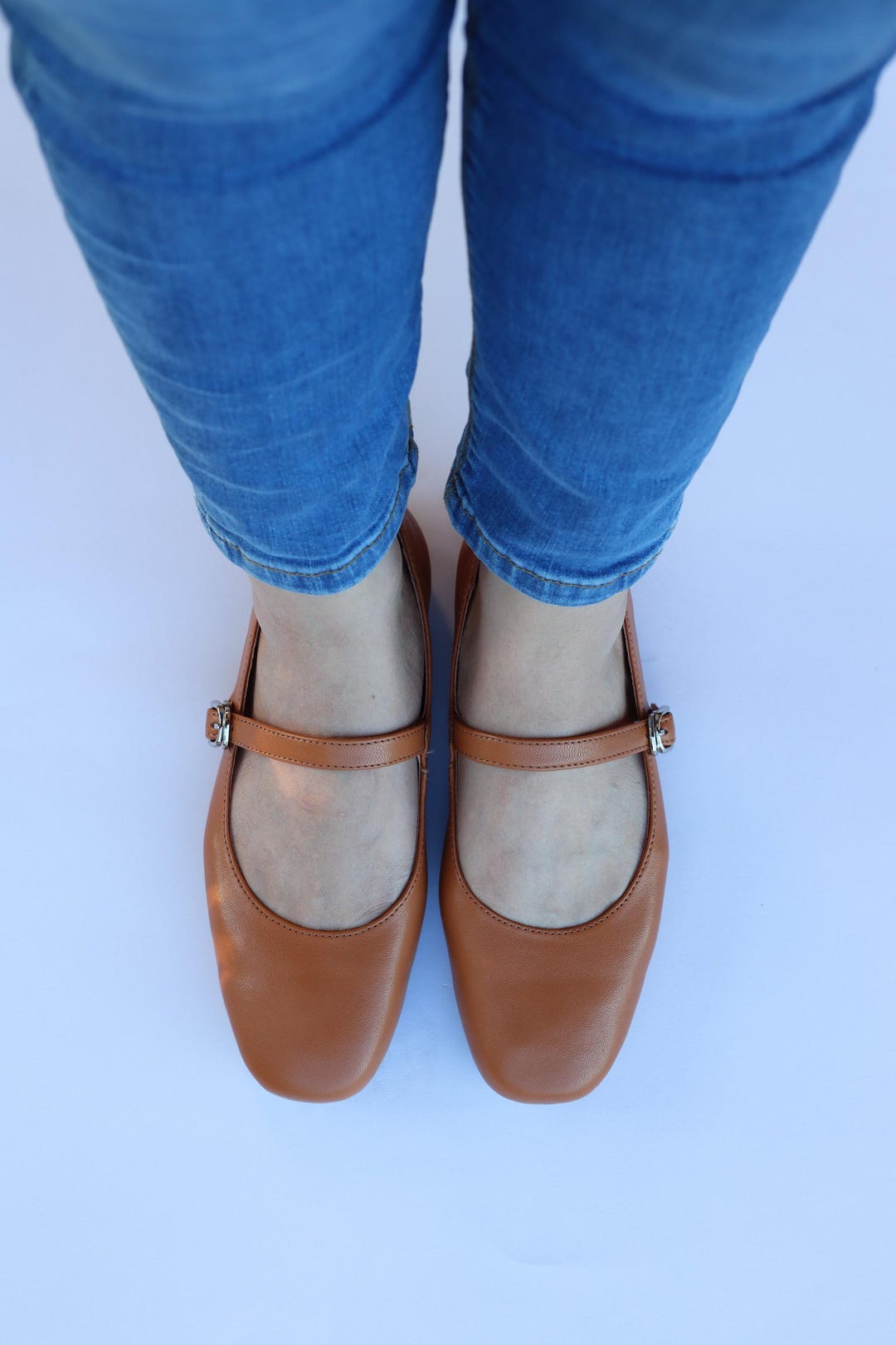 brown mary janes