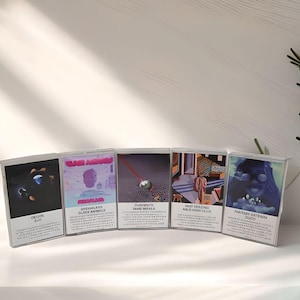 Erstellen Sie Ihre eigenen Retro Vibes: Individuelle Kassettenbänder mit Hülle, Album Art und personalisierte Audioaufnahme - Einzigartige Mixtape Erfahrung!