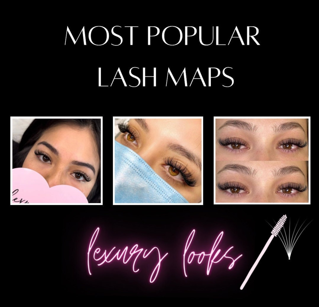 Lash Maps - Etsy