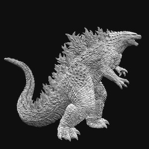 godzilla 3d stl file printing