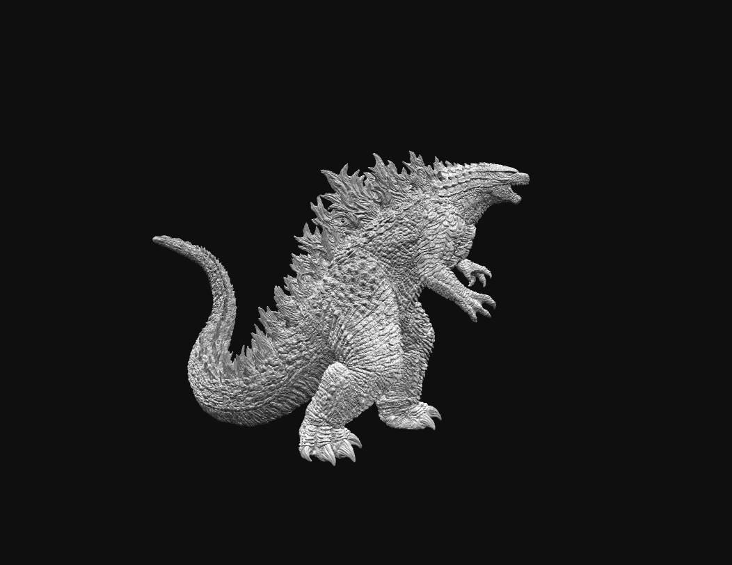 Godzilla 3d model - Etsy 日本