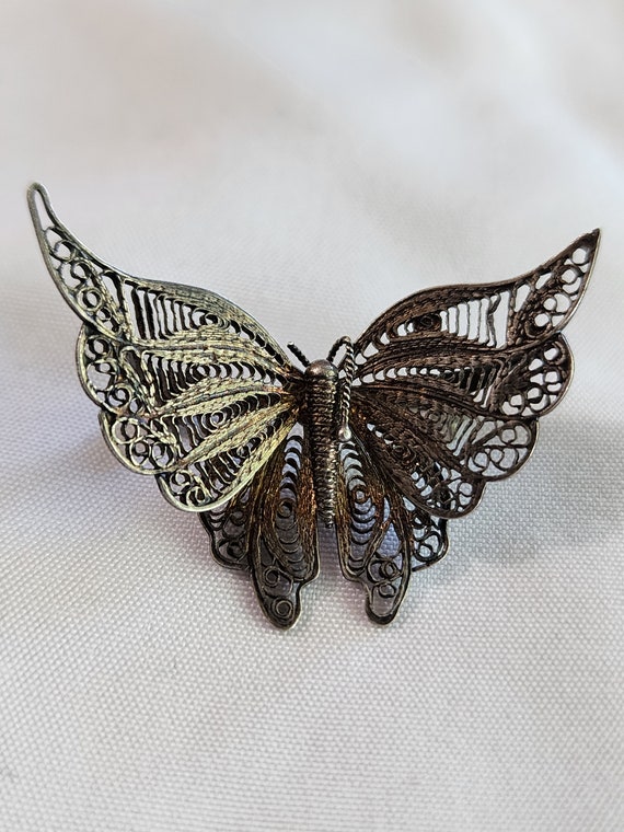 Vintage Butterfly Brooch