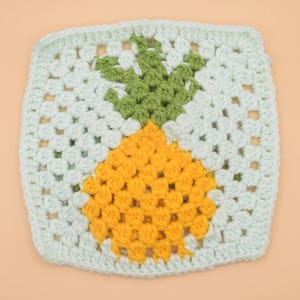 Pineapple Granny Square Crochet Pattern