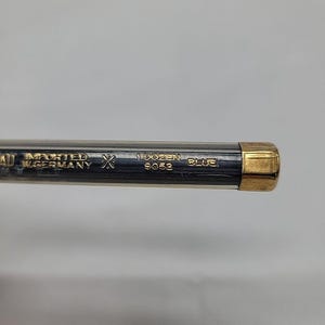 A.W. Faber Castell Drawing Lead Blue Colored 9052 Germany 13 Pcs image 3