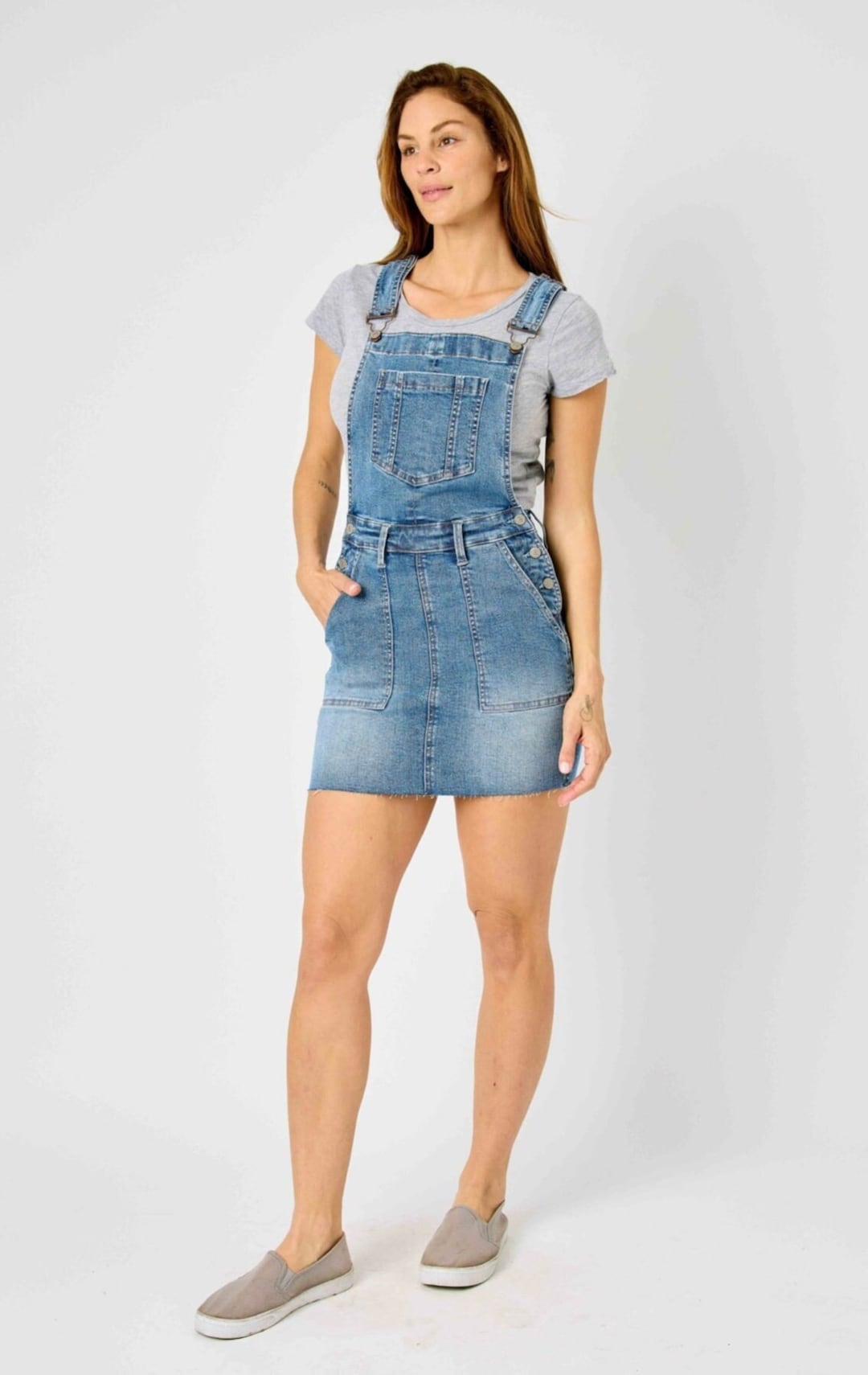 Judy Blue - High-waist Denim Mini Skirt