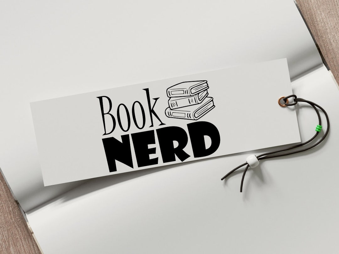 Bookmark Svg Book Nerd Svg Book Svg Bookmark Sayings Svg - Etsy