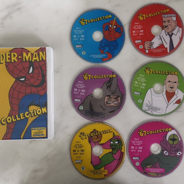 Spider-Man - The '67 Collection (6 Volume Animated Set) [DVD]