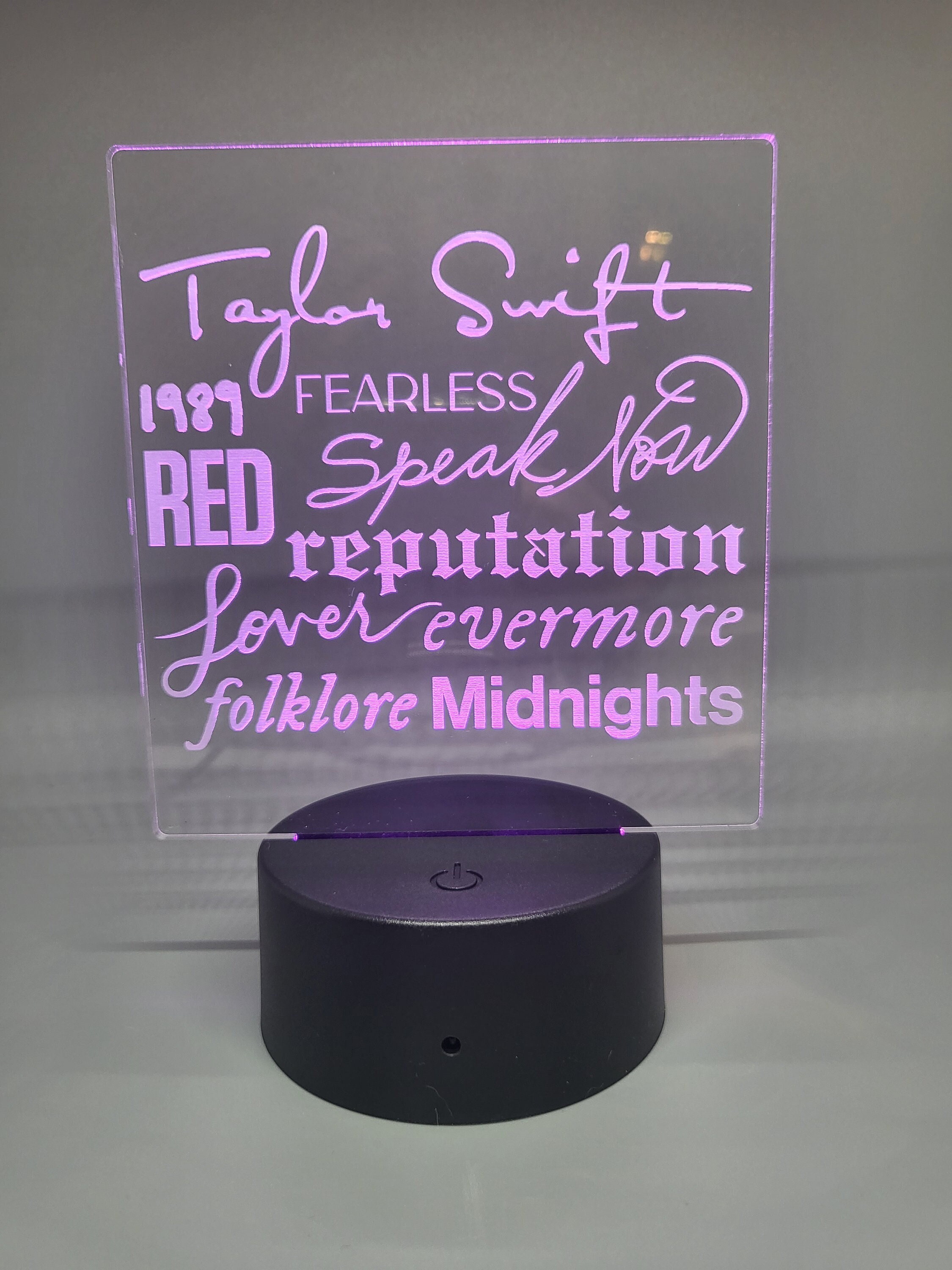 Personalized Taylor Swift Sign, Personalized Taylor Swift Night Light,  Swiftie Night Light, Taylor Swift Gift, LED Night Light Sign