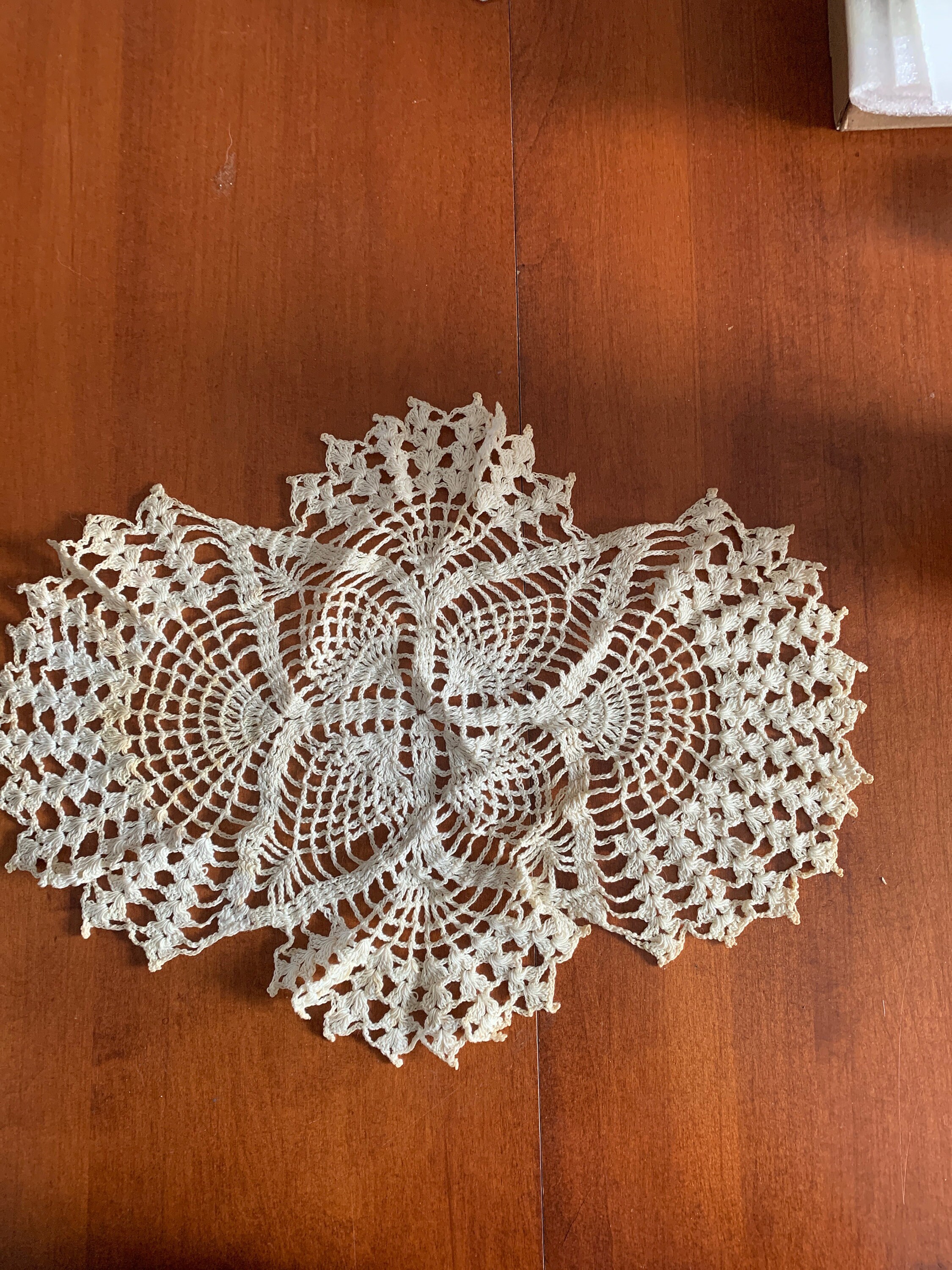 Oval Crochet Doilie - Etsy