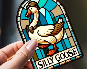 Silly Goose Sticker