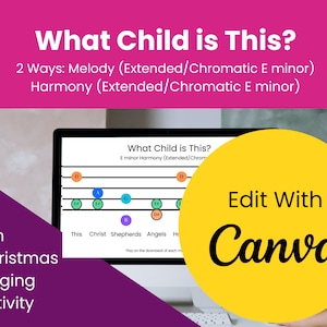 What Child is This? Bell Chart | Primary Singing Time | Merry Bells | Hand Bell | Kidsplay Handbell Chart | Fun Christmas Primary Idea | LDS