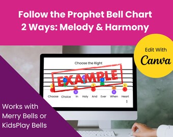 Segui il diagramma delle campane del profeta / Melodia e armonia (download digitale) / Idee divertenti per la Primaria / LDS