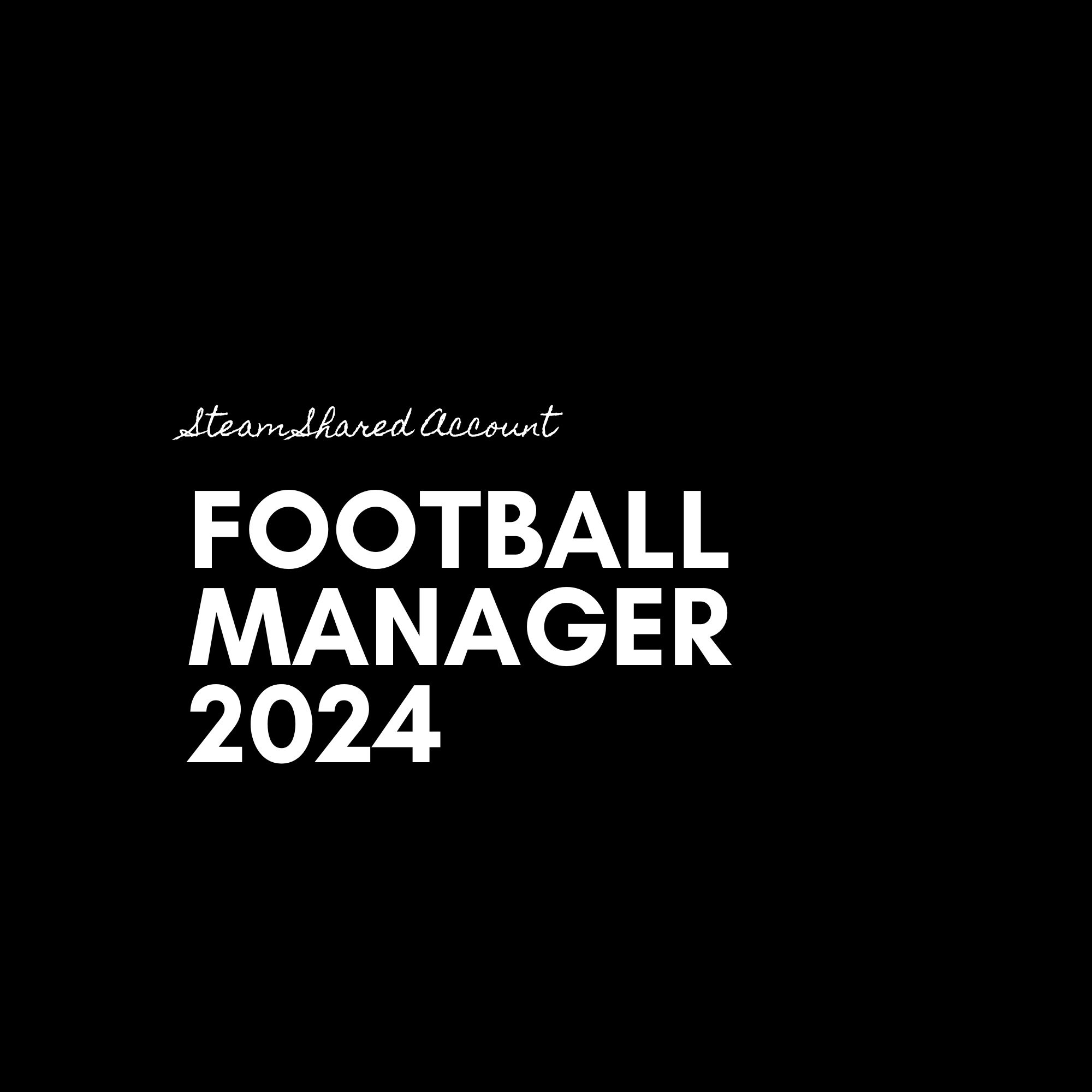 Football Manager 2024 Steam Shared Etsy UK