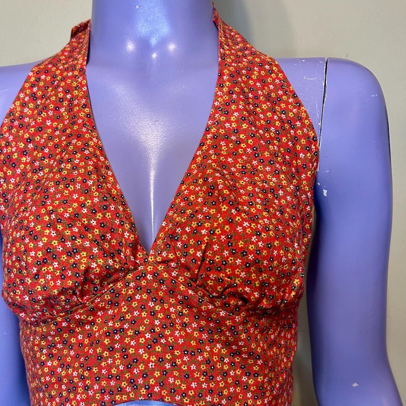 Soren Halter Top - Vintage Floral