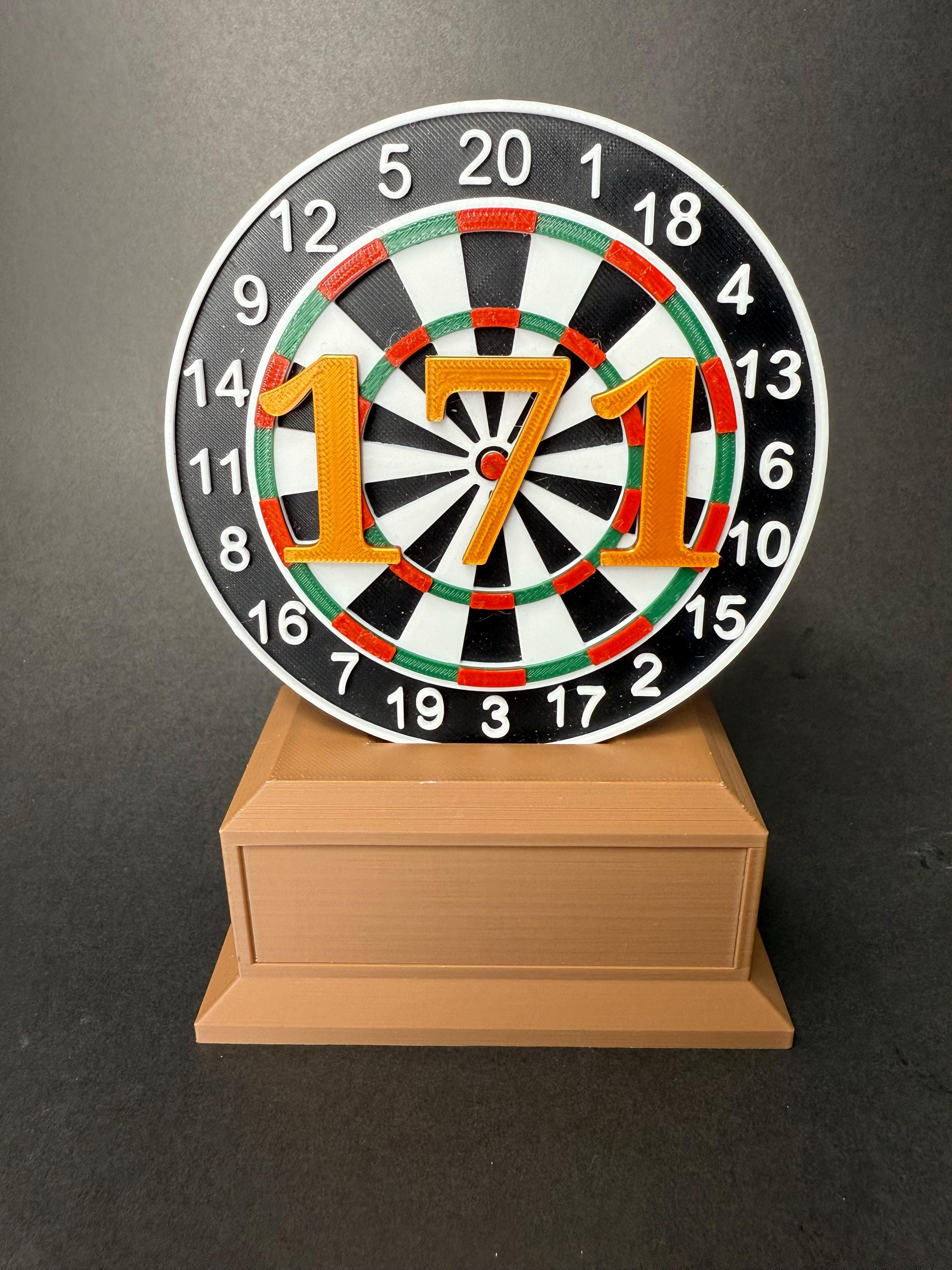3D Printed Victory Dart Trophies! Small, Medium and Large!