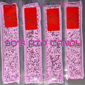 Strawberry Taffy with Sprinkles – 4, 6, or 10 Pack | Nostalgic 90s Candy!