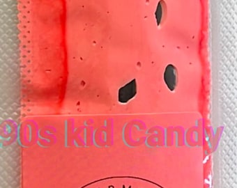 WATERMELON TAFFY With SEEDS