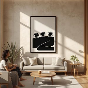 Konsttryck med koppningsterapi, akupunkturposter (digital nedladdning) bild 9