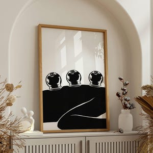 Konsttryck med koppningsterapi, akupunkturposter (digital nedladdning) bild 13