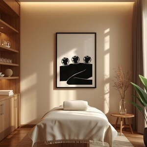 Konsttryck med koppningsterapi, akupunkturposter (digital nedladdning) bild 11