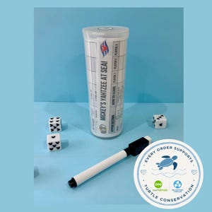 Disney Cruise Yahtzee at Sea Game | Travel Dice Game with Mickey Dice | Cruise Ship Family Game | Cruise Gift Idea