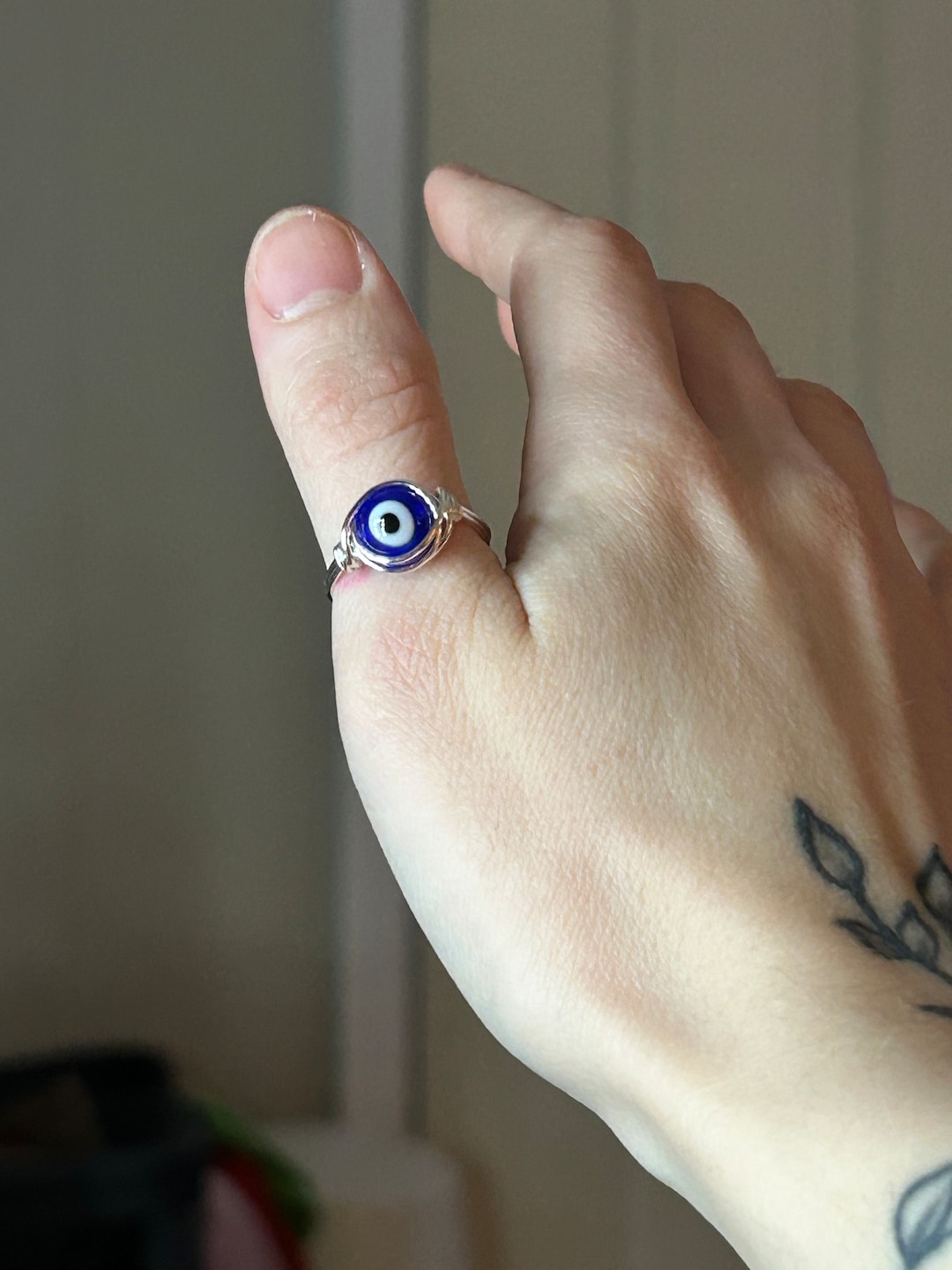 Handmade Evil Eye Rings