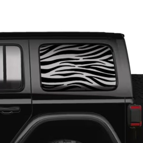 Zebra Decal Set - Jeep Wrangler