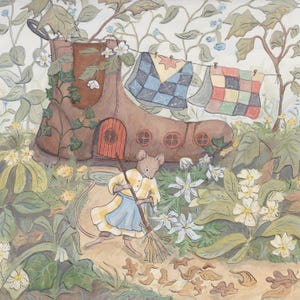 Grand ménage de printemps - Carte de voeux - Carte pliée
