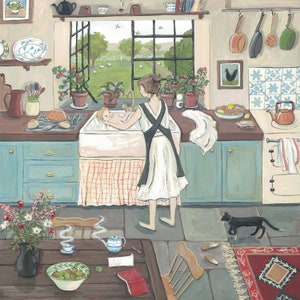 The Kitchen Sink - Biglietto di auguri - Biglietto piegato