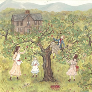 Piccole Donne - Biglietto di auguri - Biglietto piegato